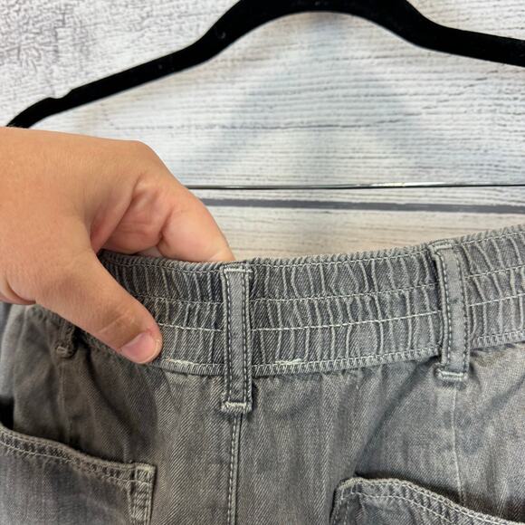 Torrid Festi Plus Size High Rise Relaxed Pleated Wide Leg Jeans Size 24 Short - Picture 8 of 10